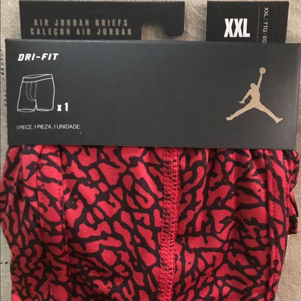 Jordan Men’s Briefs (Red)